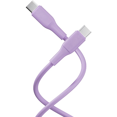 X2o superflex 60wusb-c/c-kabel 1,5 meter - pink 1 stk.
