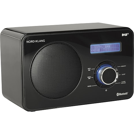 Nordklang DAB300 DAB+/FM Bluetooth Radio Sort