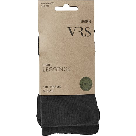 VRS Børne Leggings Str. 5-6 År Sort