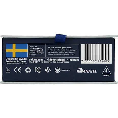 Defunc True ANC Trådløse In-Ear Høretelefoner Blå