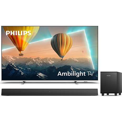 Philips 65PUS8057 UHD TV + B5305 Soundbar