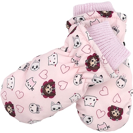 Gabbys Dukkehus Børne Luffer str. 3-5 år, lilla