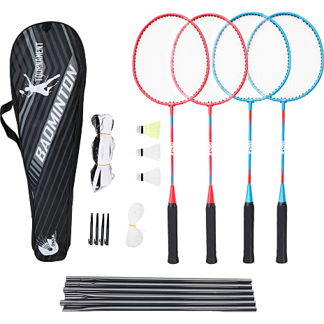 ASG Badmintonsæt Til 4 Personer