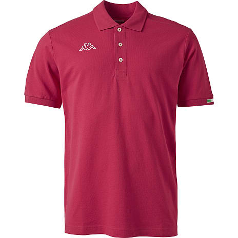 Kappa Herre Polo Str. XL Rød