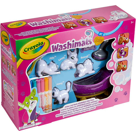 Craft'N'Create Crayola Washimals Kæledyrs Badekarsæt