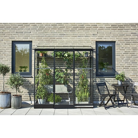 Halls Qube Lean-To 2 · 1.2 m² - Sort
