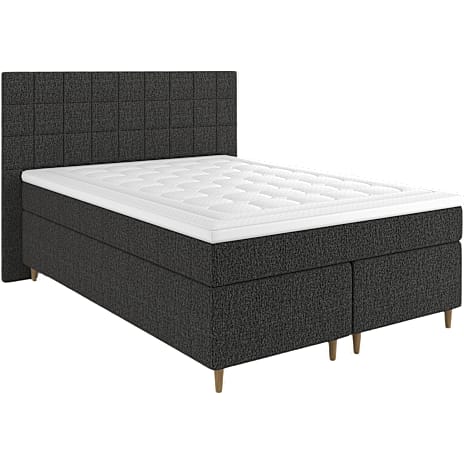 Nordisk Fjer Prestige kontinentalseng 140x200 cm - antracit 1 stk.