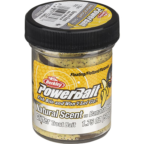 Berkley Powerbait Banana Boost Gul/Sort