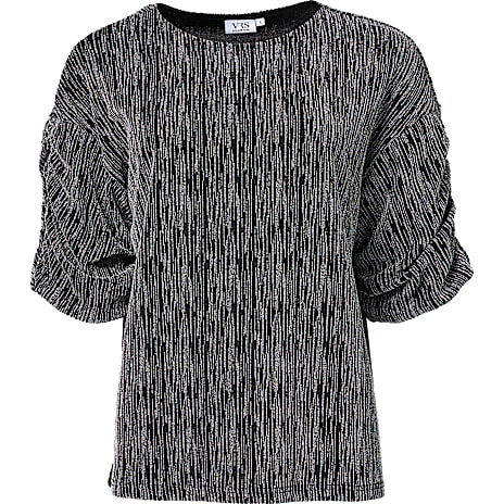 VRS Dame Top Str. 2XL Sølvfarvet