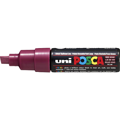 Posca PC8K Vandbaseret Tusch Rødvin