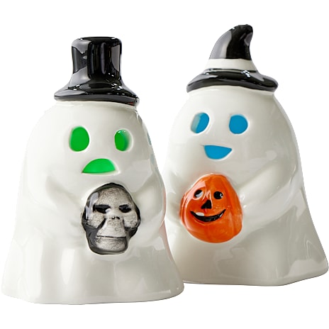 Halloween Spøgelse Med LED 11,5x8,3 cm Assorteret