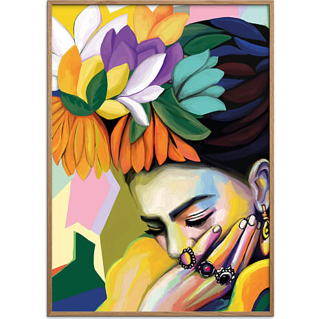 Citatplakat Shy frida - 50x70 cm 1 stk.