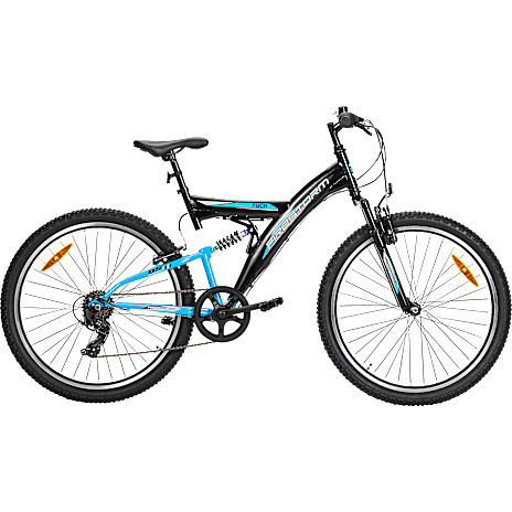 PUCH Firestorm 26 Børnecykel Sort/Blå