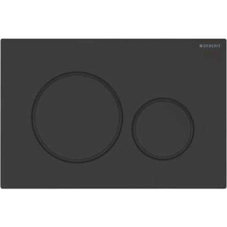 GEBERIT SIGMA20 betjeningsplade sort