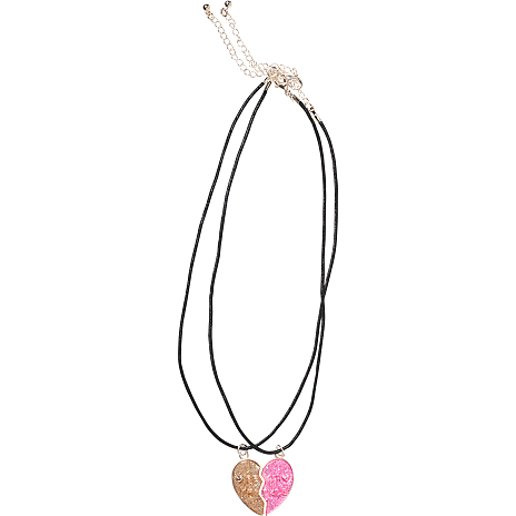 Choise by Heart Best Friends Halskæde Pink