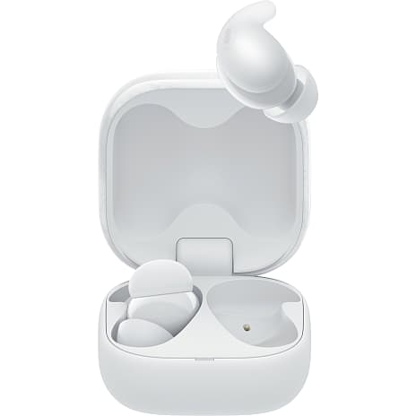Sony LinkBuds Fit Trådløse In-Ear Høretelefoner – Hvid