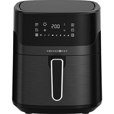 Køkkenchef Digital Airfryer Sort