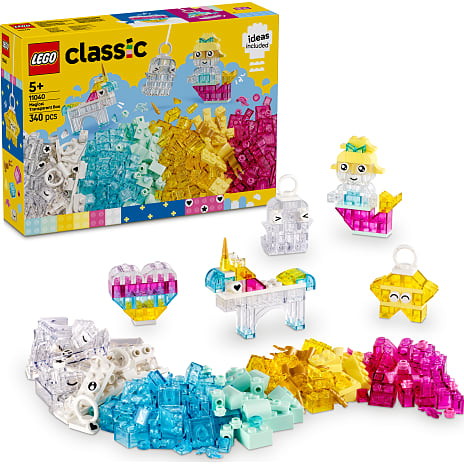 LEGO Classic Magiske gennemsigtige klodser 11040 1 stk.