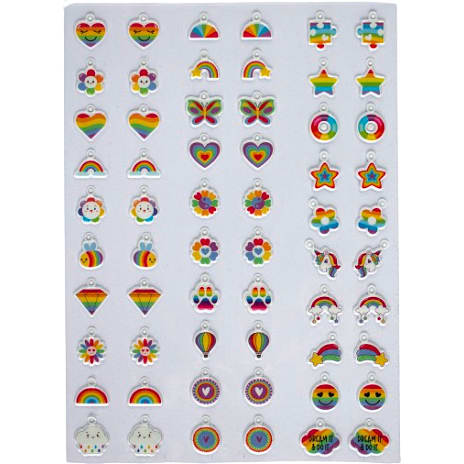 1conzept Puff Charm Art armbåndssæt - Rainbow 1 stk.