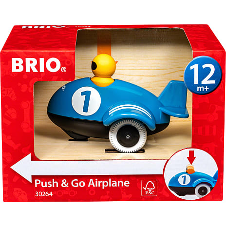 BRIO Push & Go Flyvemaskine 30264
