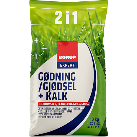 Borup Expert gødning og kalk 10 kg 10000 g