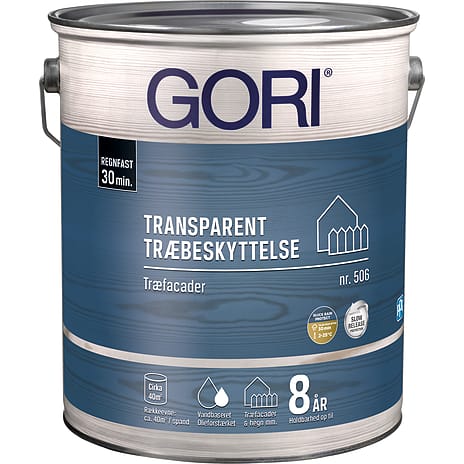 Gori 506 transparent træbeskyttelse 5 liter - pine 5000 ml