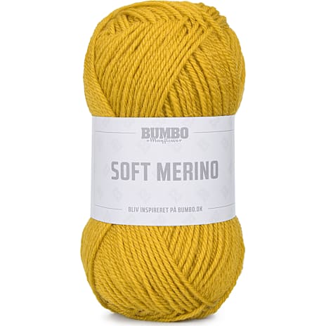 Bumbo By Mayflower Soft Merino Uldgarn Karrygul 123