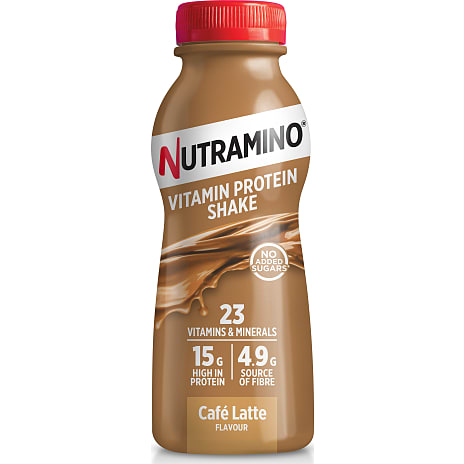 Nutramino Proteinshake med Cafe Latte Smag og Vitaminer