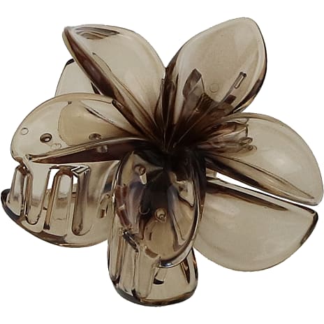 Choise by Heart Dame Blomsterklemme i Plast Brun