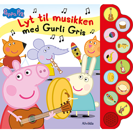 Alvilda Peppa Pig - Lyt til musikken med Gurli Gris