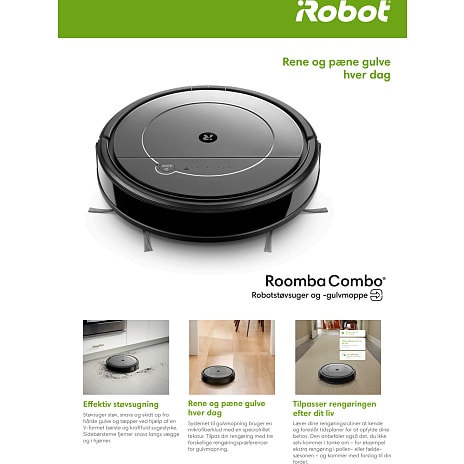iRobot Roomba 1138 - grå/sort Køb