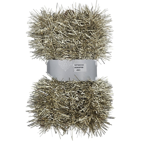 Julefryd Lametta Guirlande 80 mm Guld