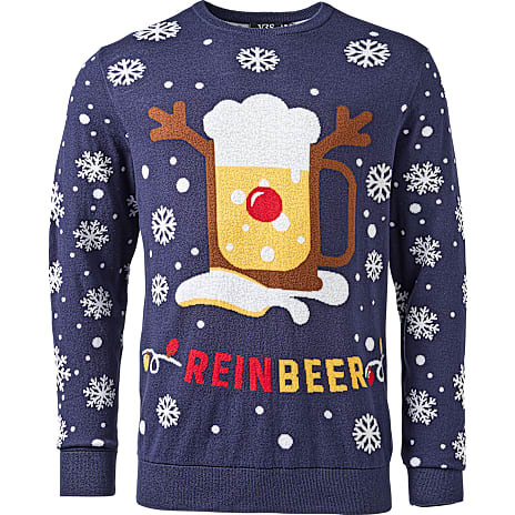 VRS Herre Julesweater Str. M Mørkeblå