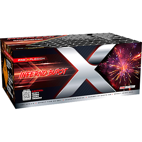 Xplosion Inferno Burst #155 - Fyrværkeri