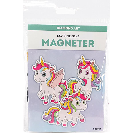 1Conzept Diamond Art Magneter Enhjørning
