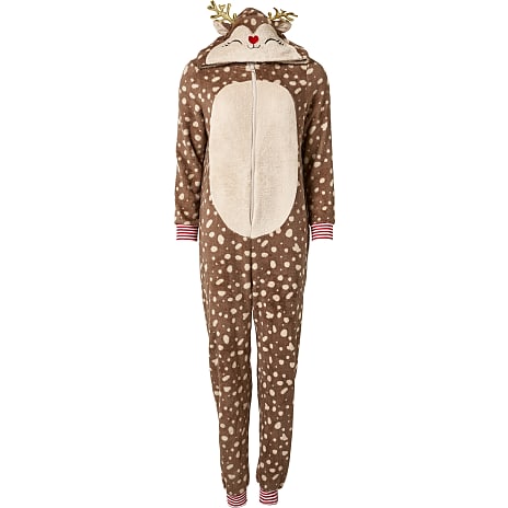 VRS Dame Jumpsuit Str. M Brun
