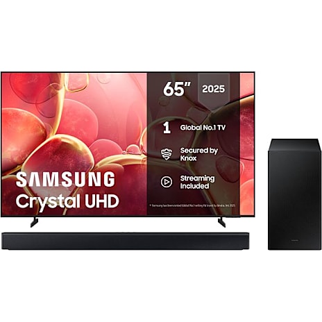 Samsung TV 65" TU65U8005F + HW-B46CF Soundbar