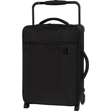 IT Luggage World's Lightest Collection 2.0 Trolley 2 Hjul 55 cm Sort