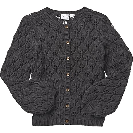 VRS Børne Cardigan Str. 134/140 Sort