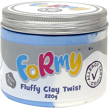FoRmy Fluffy Clay Blå