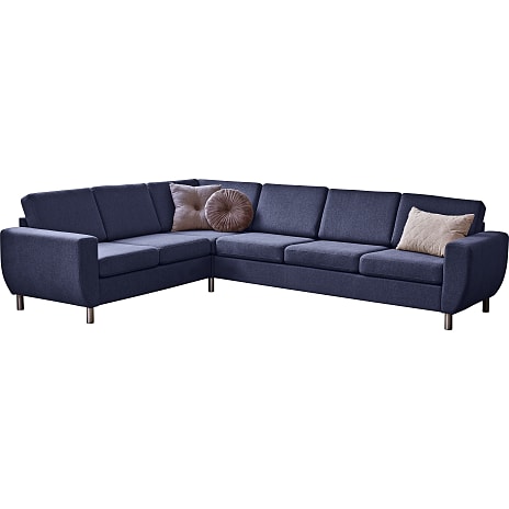 Rom Nordic vendbar hjørnesofa navy