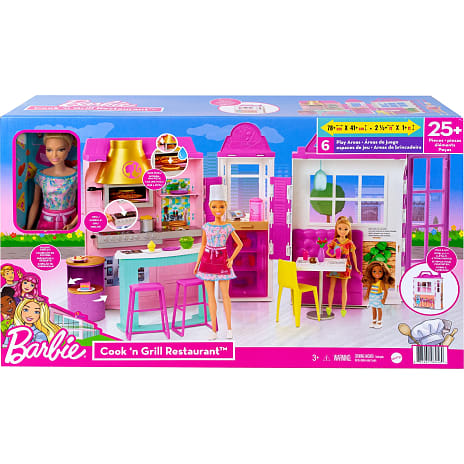 Barbie restaurant dukke Køb online på br.dk!