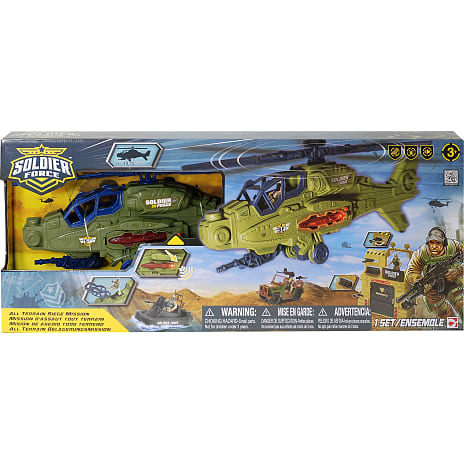 Soldier Force Helikopter Mission Spillesæt