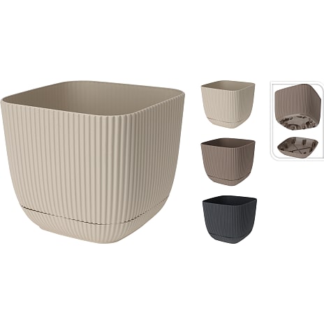 Plastikkrukke Assorteret