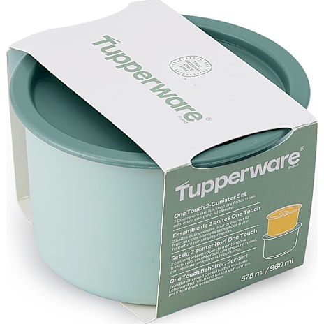 Tupperware Essentials One Touch Beholder 2-pak