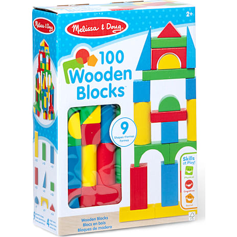 Melissa & Doug Byggeklodser I Træ