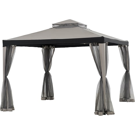 Sunjoy Stofpavillon Roseg Grå