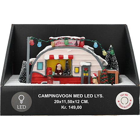 Campingvogn Med LED Lys