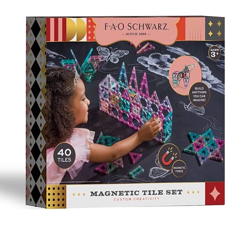FAO Schwarz Magnetlegetøj 40 dele