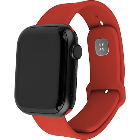 Fixed Silicon Sporty Strap til Apple Watch rød